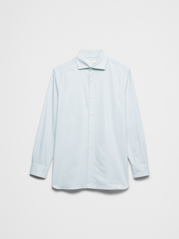 Slim-Fit Dobby Dress Shirt