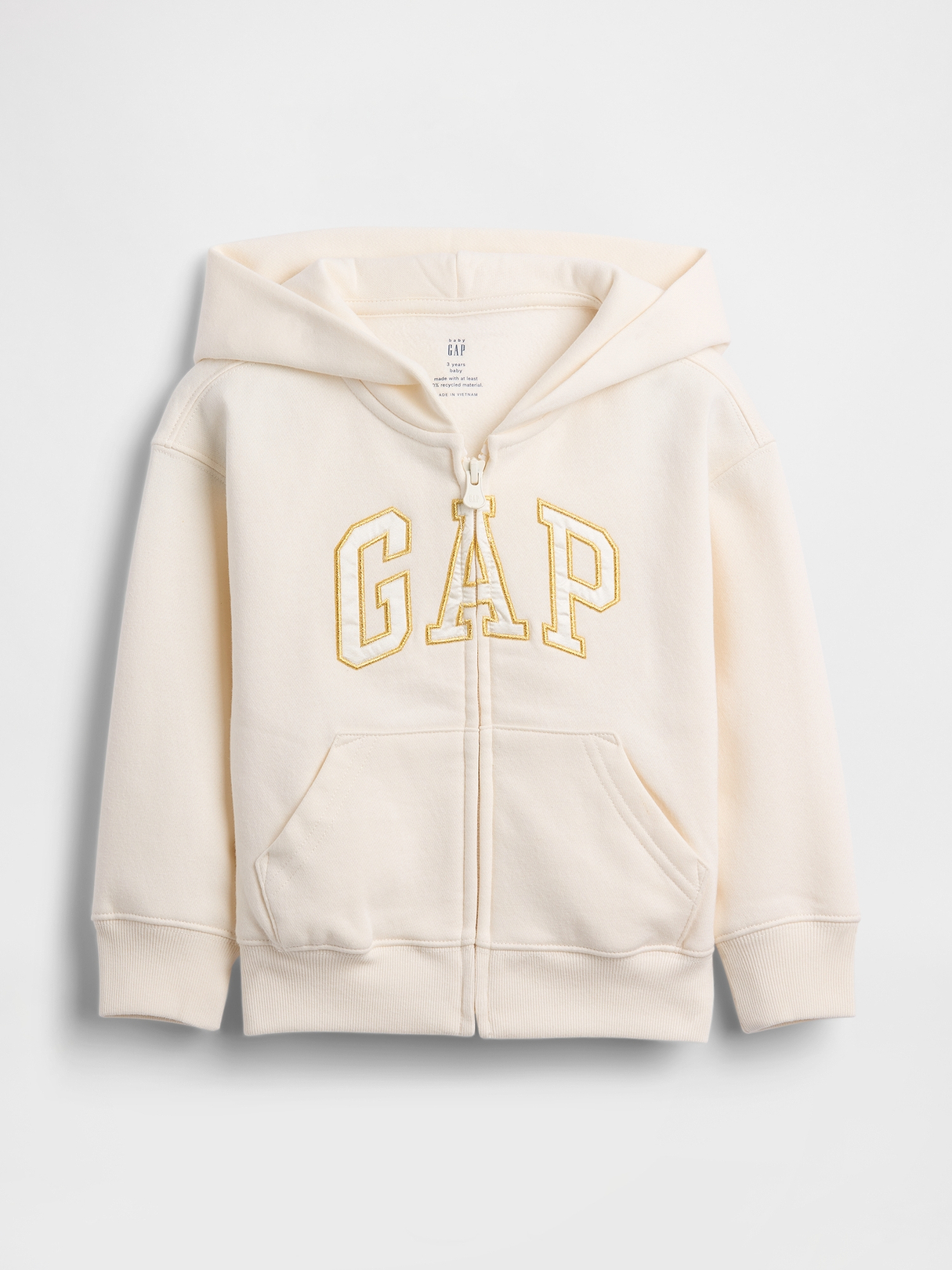 Baby & Toddler VintageSoft Logo Zip Hoodie | Gap