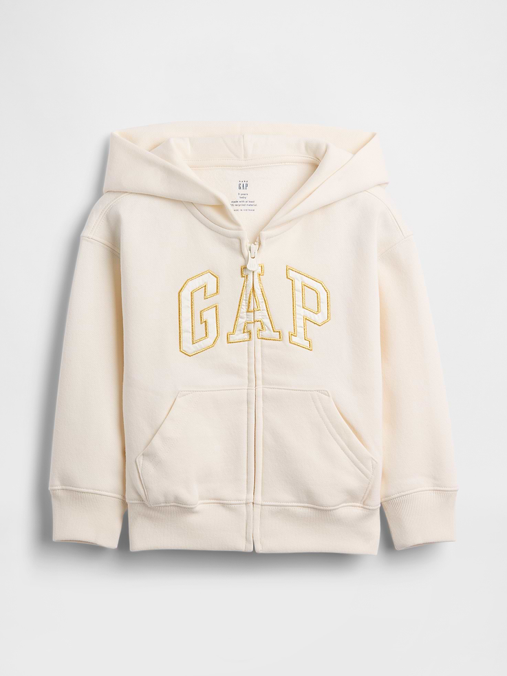 Image number 1 showing, Baby & Toddler VintageSoft Logo Zip Hoodie