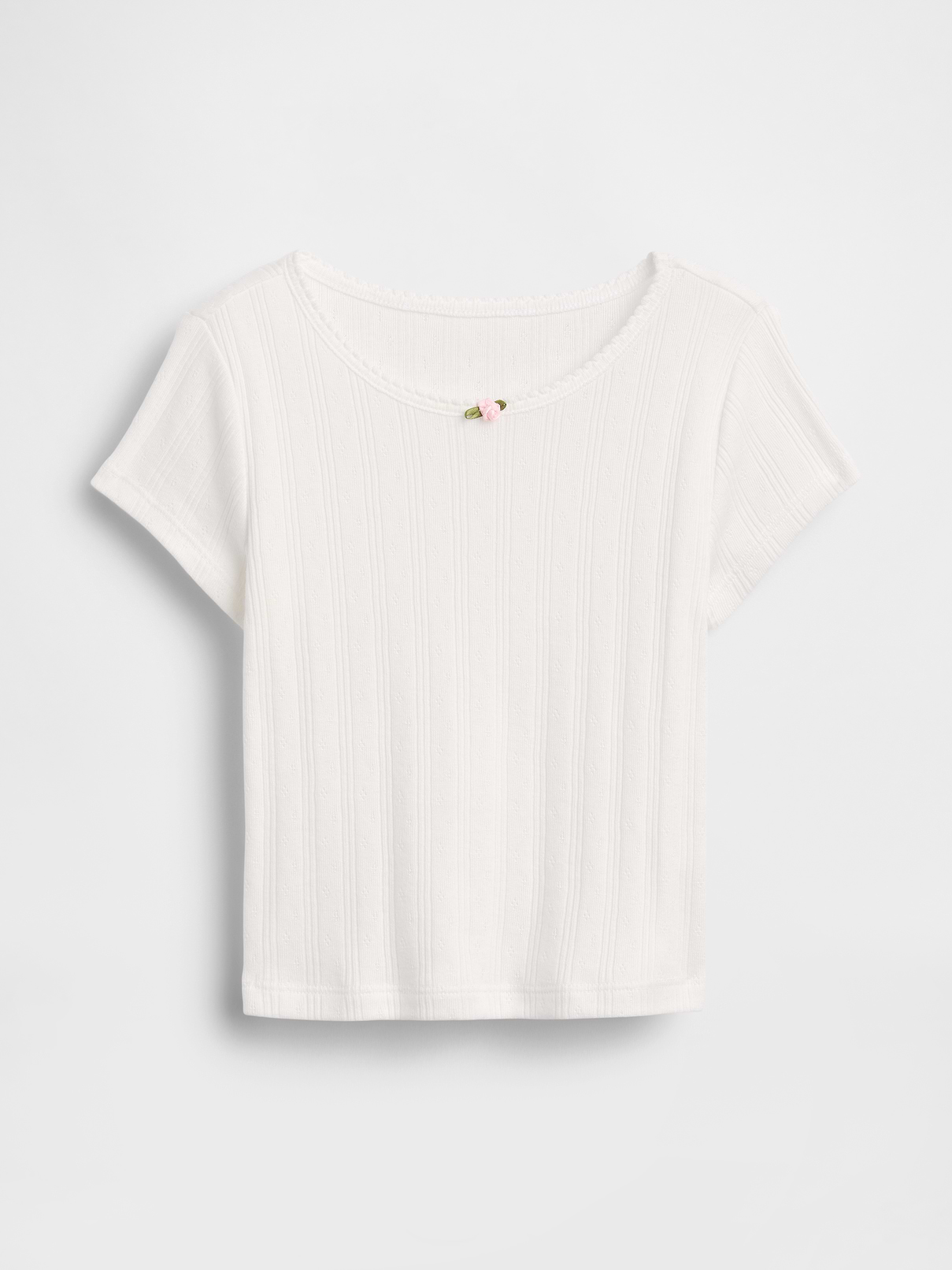 Baby & Toddler Pointelle Rib T-Shirt
