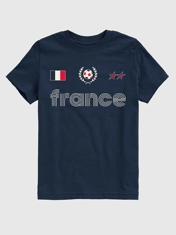 Image number 1 showing, Kids France Soccer Jersey Graphic T-Shirt