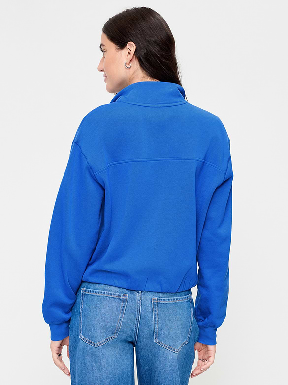 SoComfy Funnel-Neck Sweatshirt