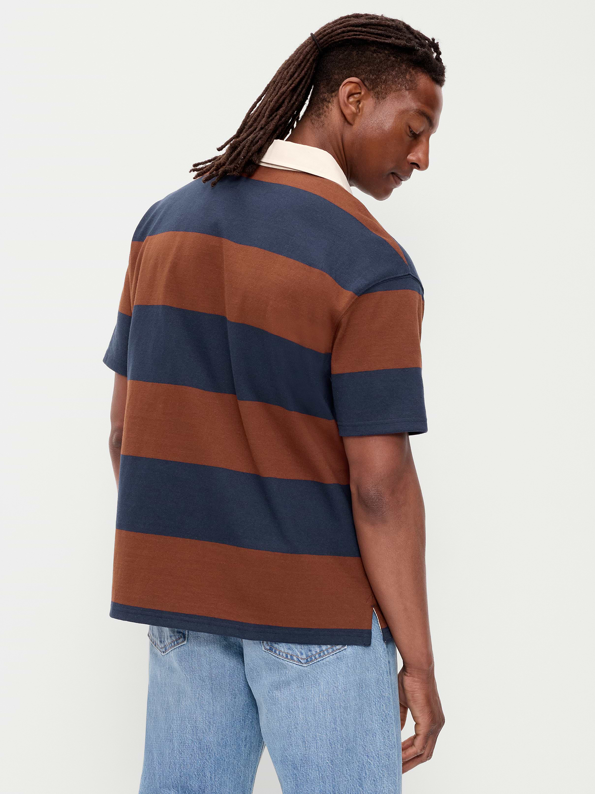 Image number 2 showing, Striped Rugby Polo