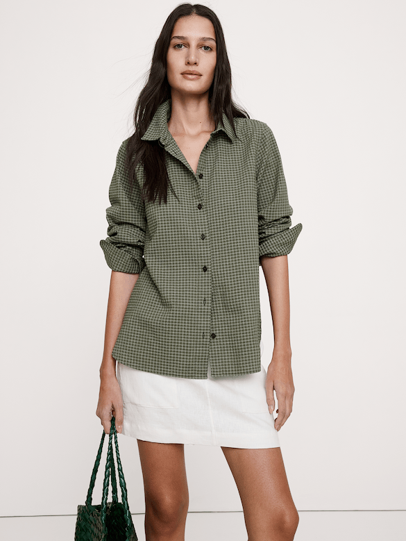 The Everyday Shirt In Seersucker