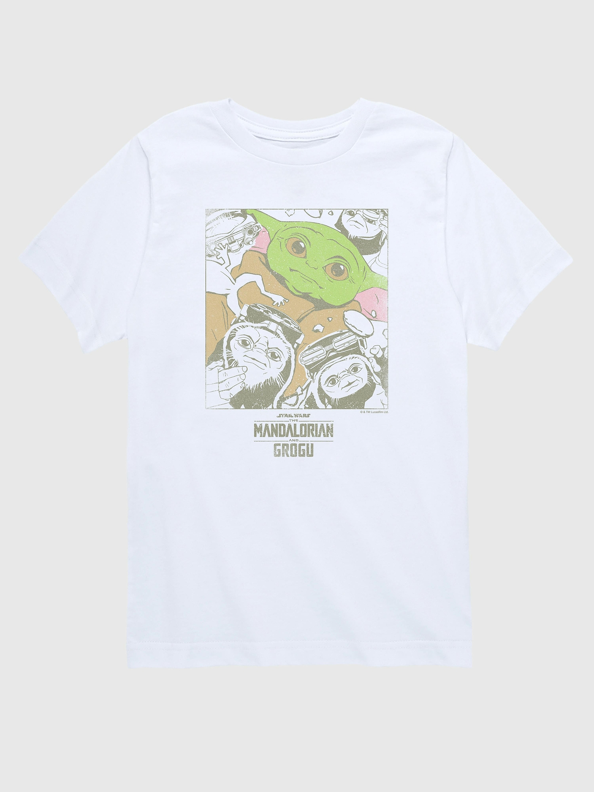 Kids Star Wars Grogu And Friends Graphic T-Shirt | Gap