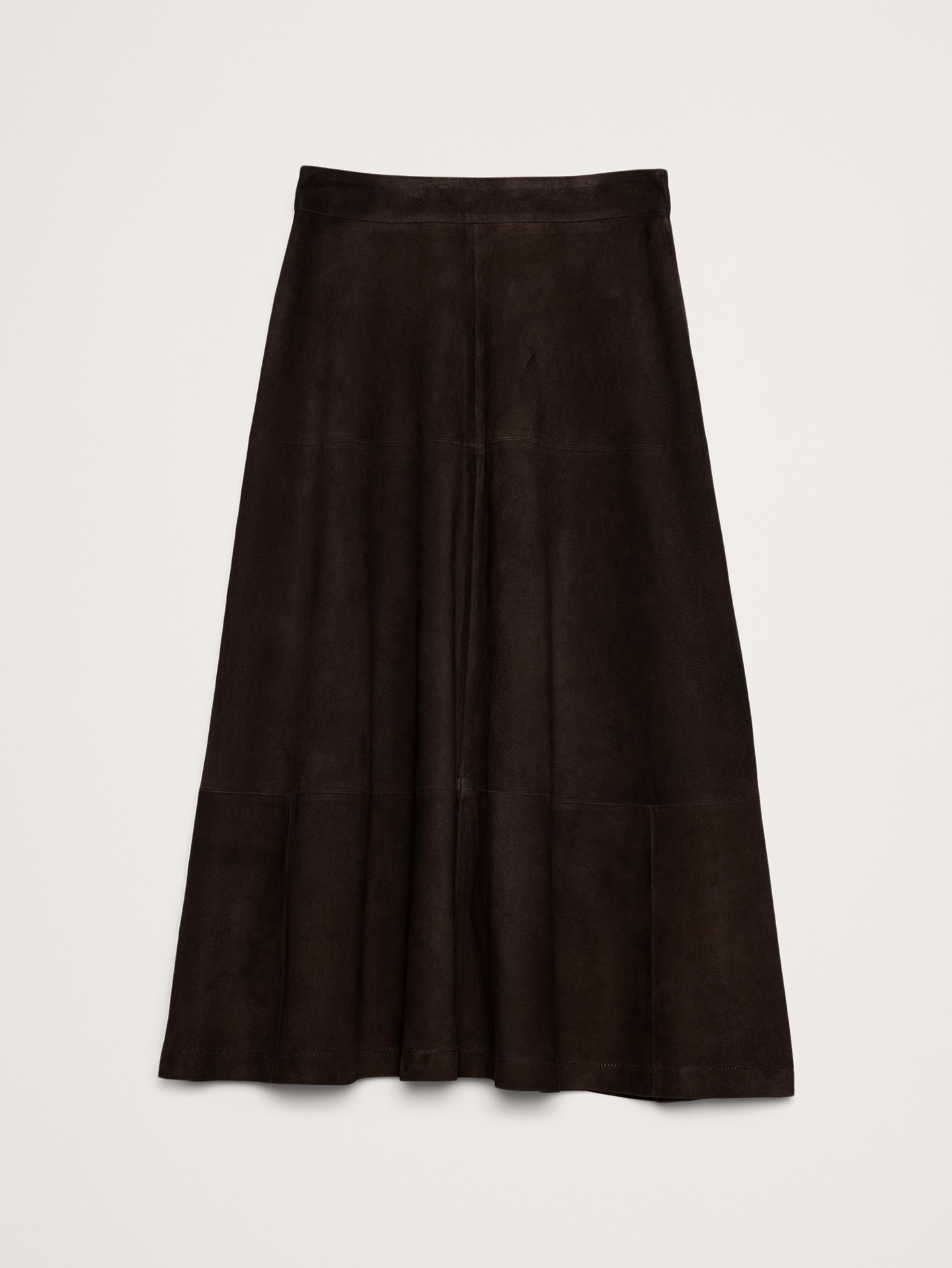 Image number 5 showing, Suede Midi Skirt
