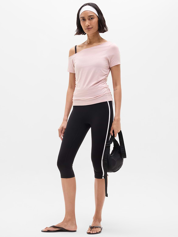Move With Ease One Shoulder Tee