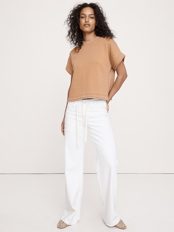 Terry Sweatshirt Tee