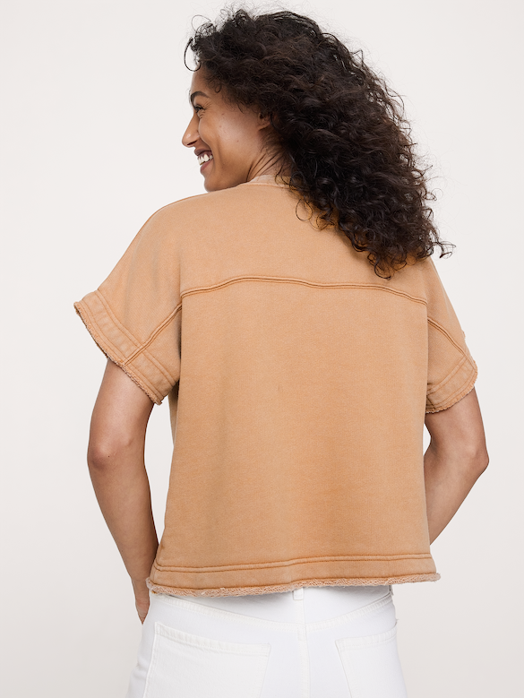 Terry Sweatshirt Tee