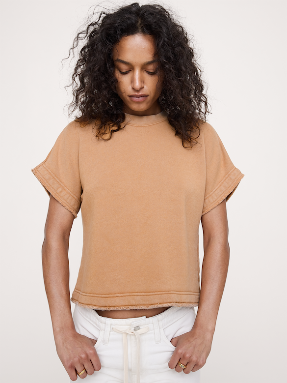 Terry Sweatshirt Tee