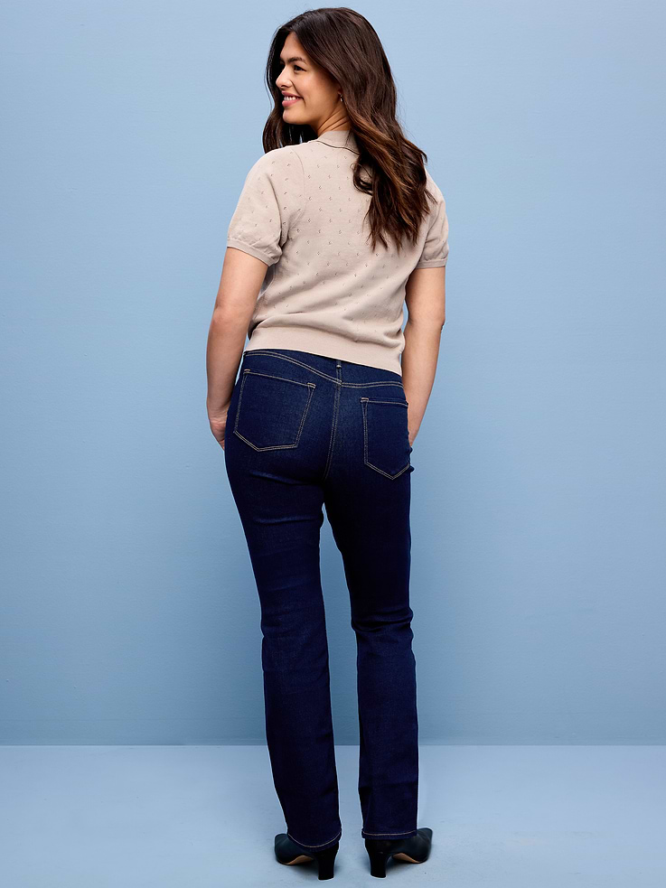 Image number 8 showing, Mid-Rise Wow Boot-Cut Jeans