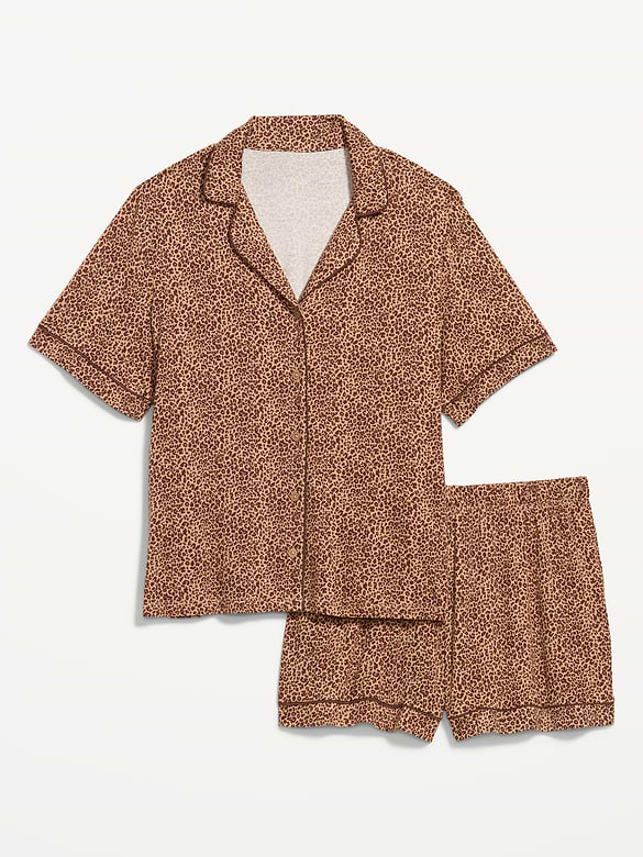 Sunday Sleep Knit Jersey Short Set