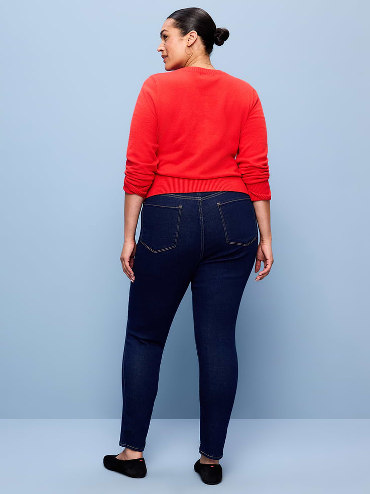 Image number 10 showing, High-Waisted Wow Super-Skinny Jeans