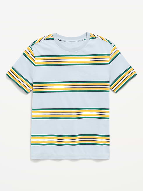 Short Short-Sleeve Striped T-Shirt for Boys on clearance at Old Navy — 50% off