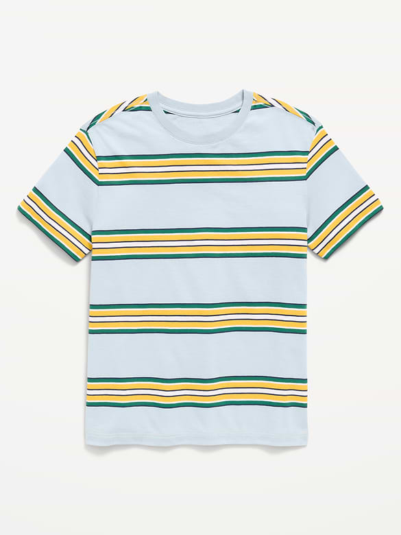 Short-Sleeve Striped T-Shirt for Boys