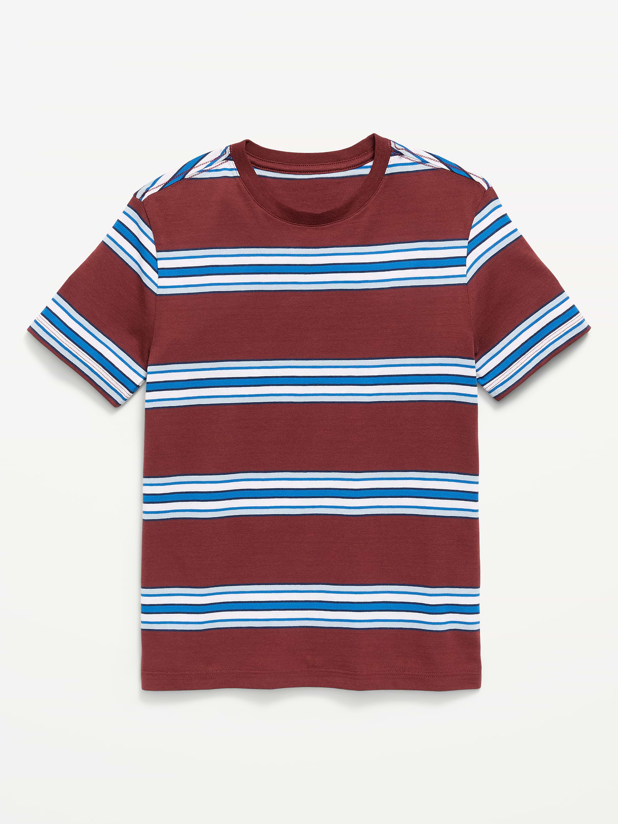 Image number 1 showing, Short-Sleeve Striped T-Shirt for Boys