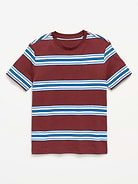 Image number 1 showing, Short-Sleeve Striped T-Shirt for Boys