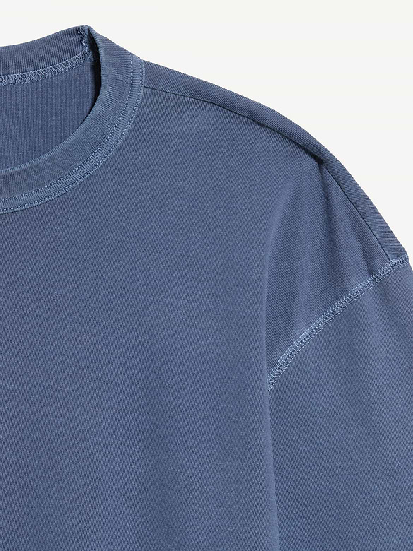 Garment-Dyed Heavyweight Cropped T-Shirt
