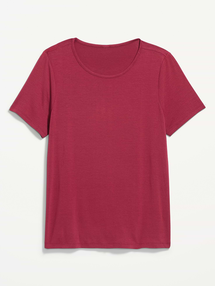 Image number 4 showing, Luxe Crew-Neck T-Shirt