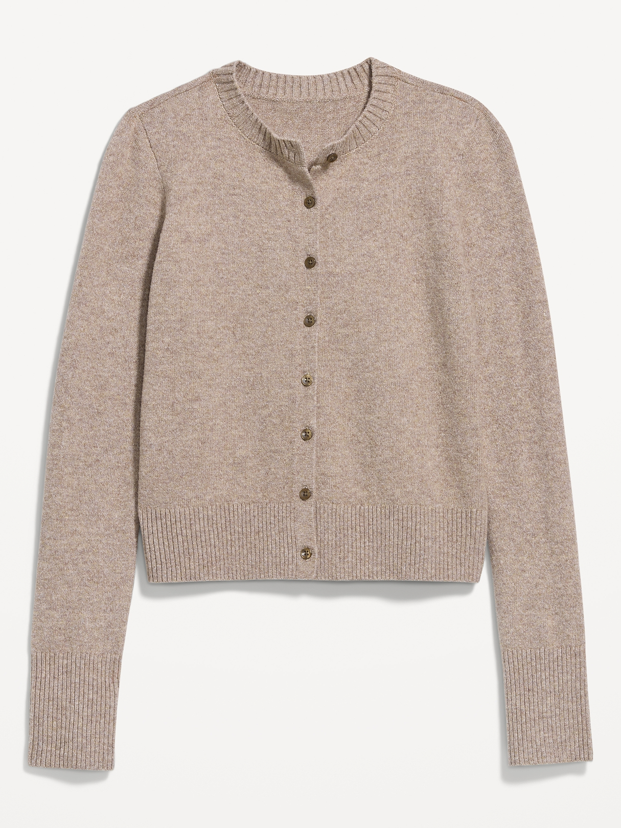 SoSoft Cropped Crew-Neck Cardigan | Old Navy
