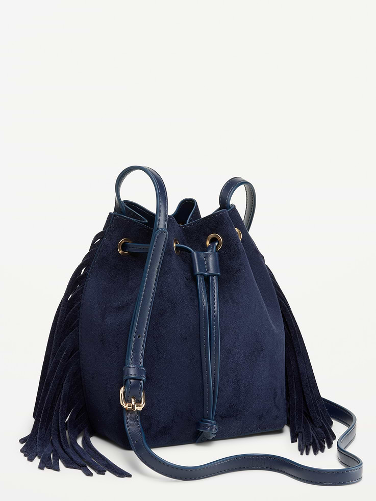 Image 1 of 5, adjustable bucket strap, drawstring closure, Product #893396