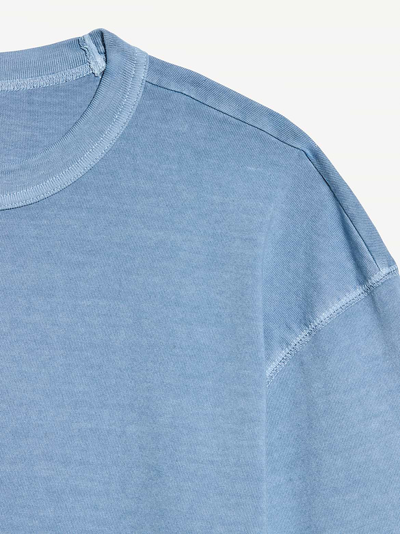 Garment-Dyed Heavyweight Cropped T-Shirt