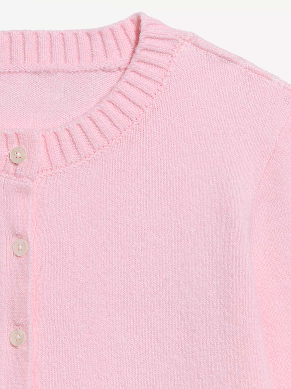 SoSoft Cropped Crew-Neck Cardigan