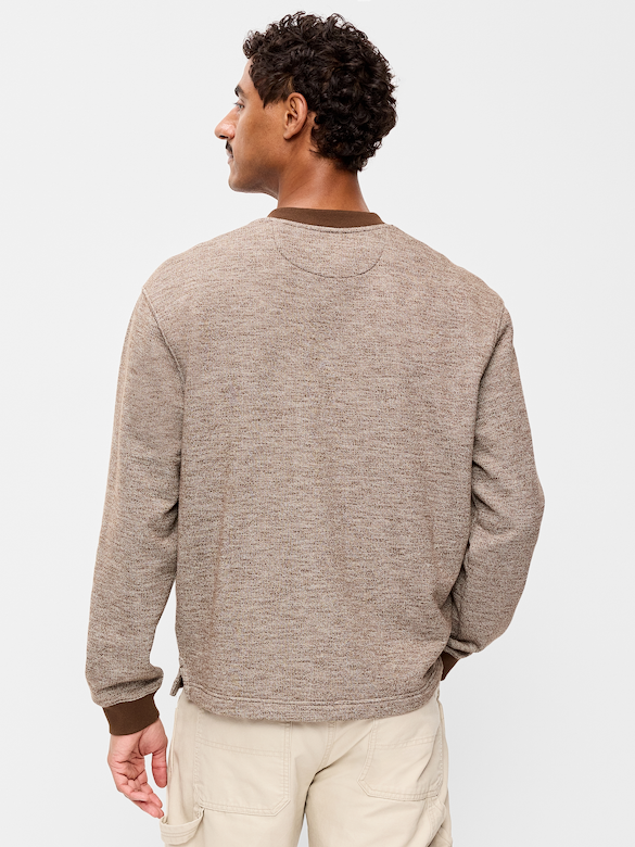 Workwear Fleece Henley T-Shirt