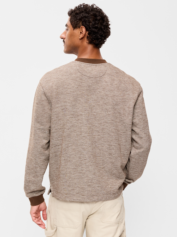 Image number 2 showing, Workwear Fleece Henley T-Shirt