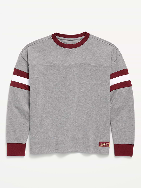 Oversized Long-Sleeve Graphic T-Shirt for Boys