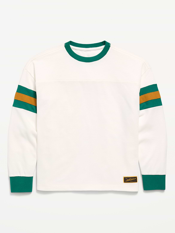 Oversized Long-Sleeve Graphic T-Shirt for Boys