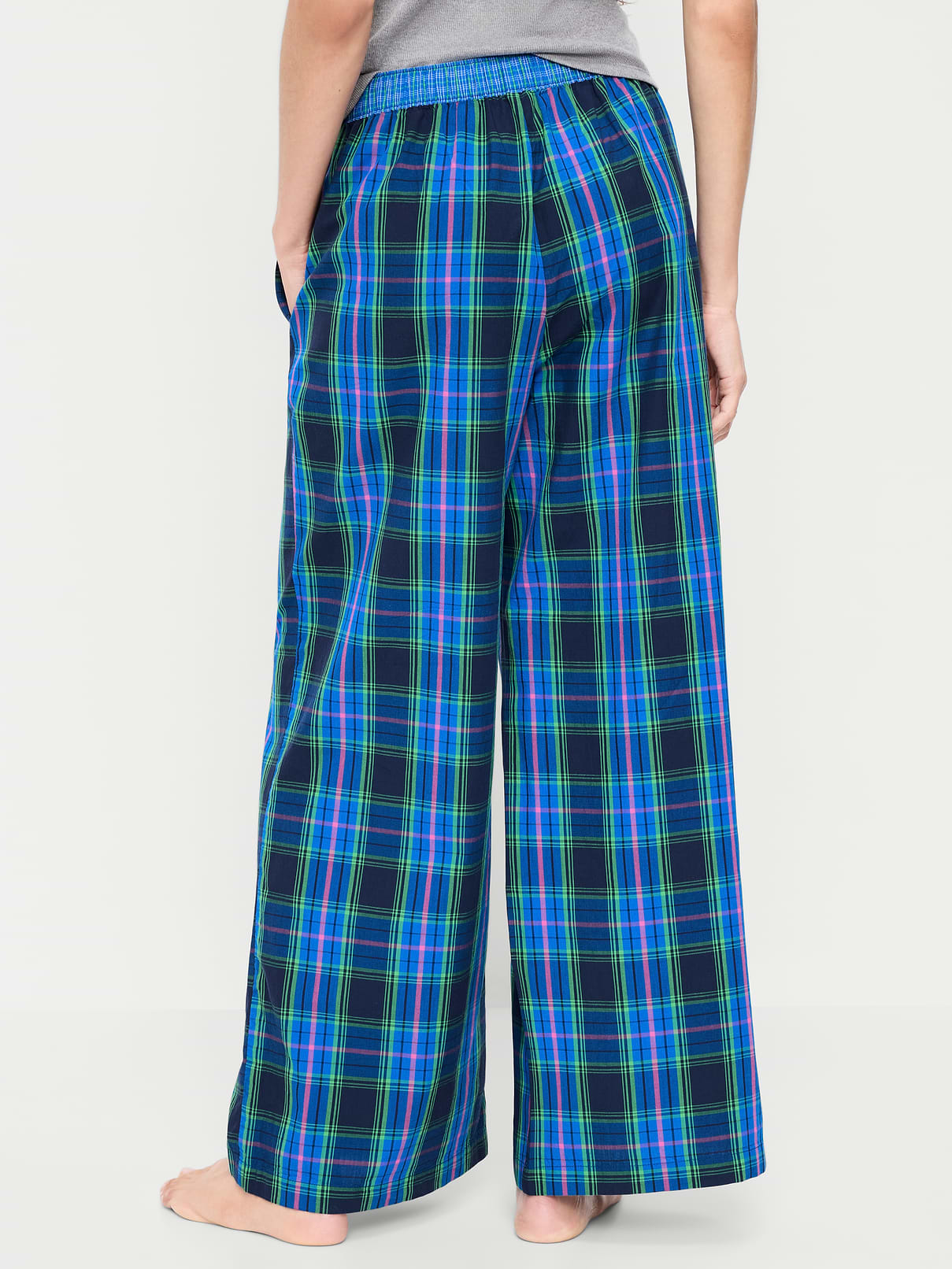 L'image numéro 2 présente Pantalon de pyjama en popeline
