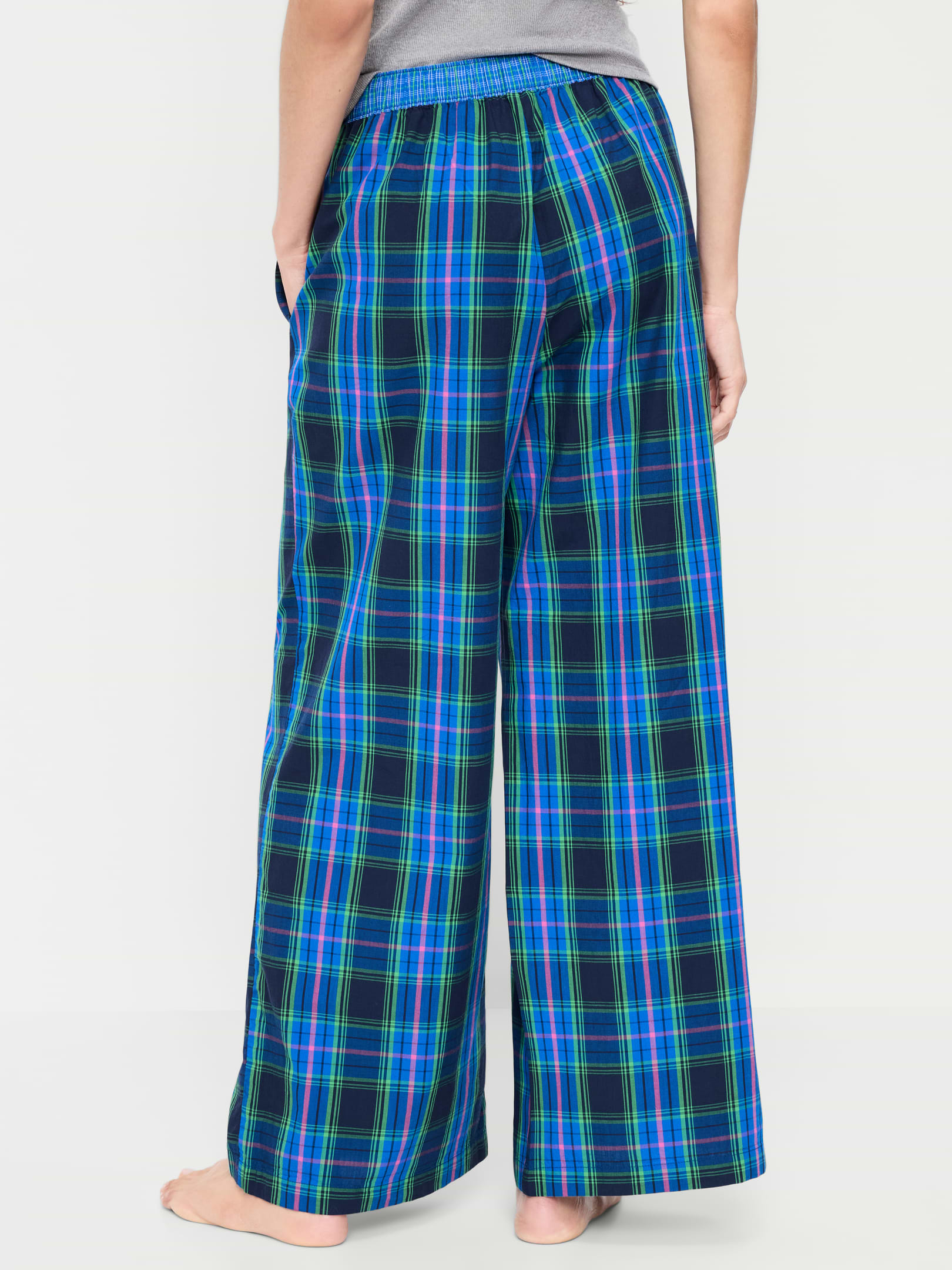 L'image numéro 2 présente Pantalon de pyjama en popeline
