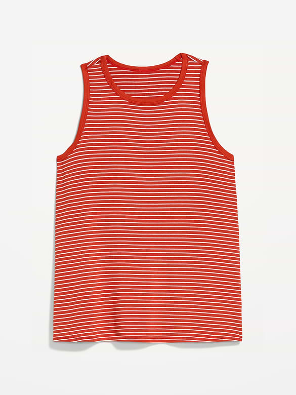 Luxe High-Neck Tank Top