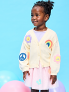 Image number 1 showing, Birthday Cardigan Sweater for Toddler Girls