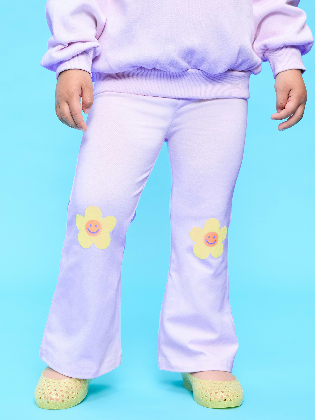 Image number 2 showing, Birthday Flared Leggings for Toddler Girls