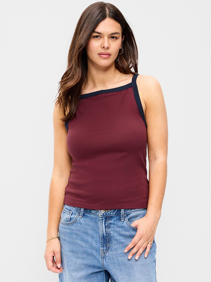 Image number 4 showing, Snug Apron-Neck Tank Top