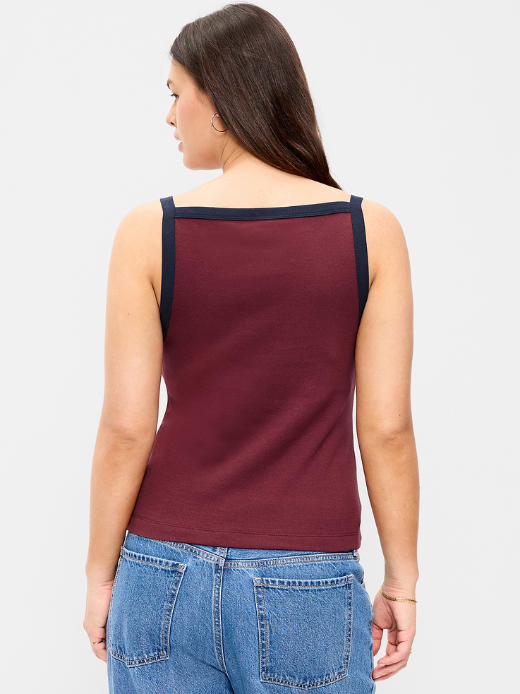 Image number 5 showing, Snug Apron-Neck Tank Top