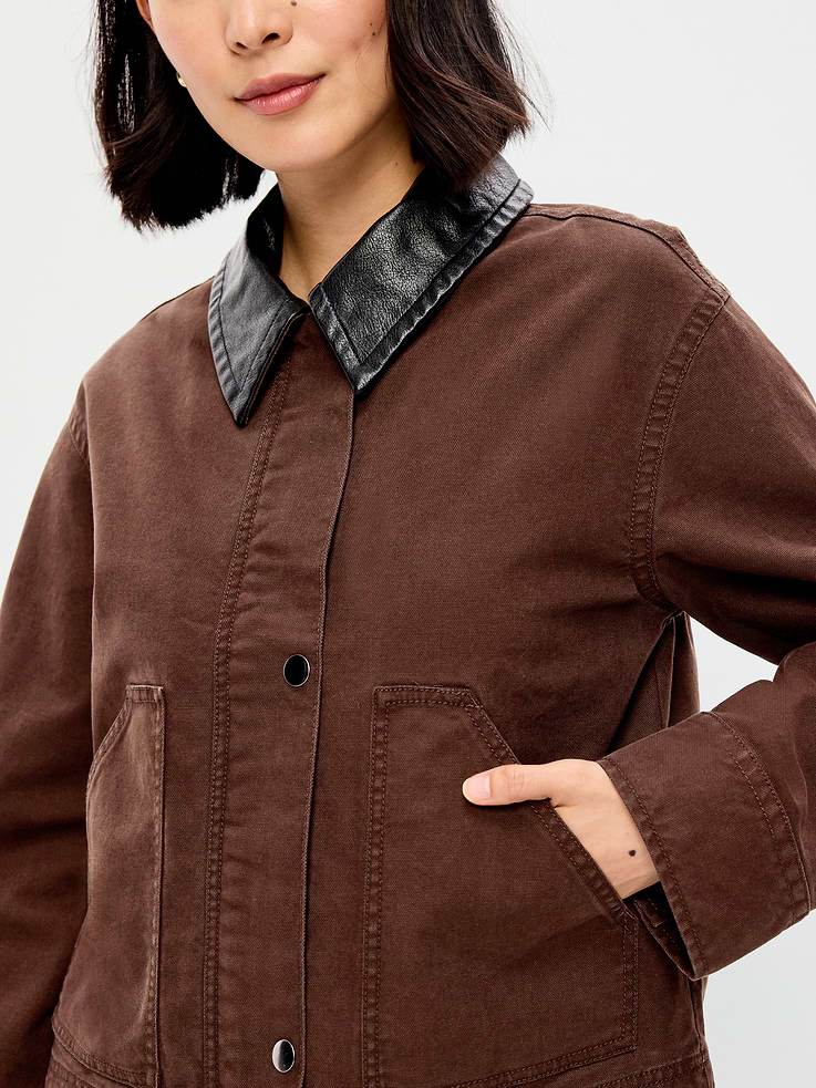 Image number 5 showing, Cropped Barn Jacket