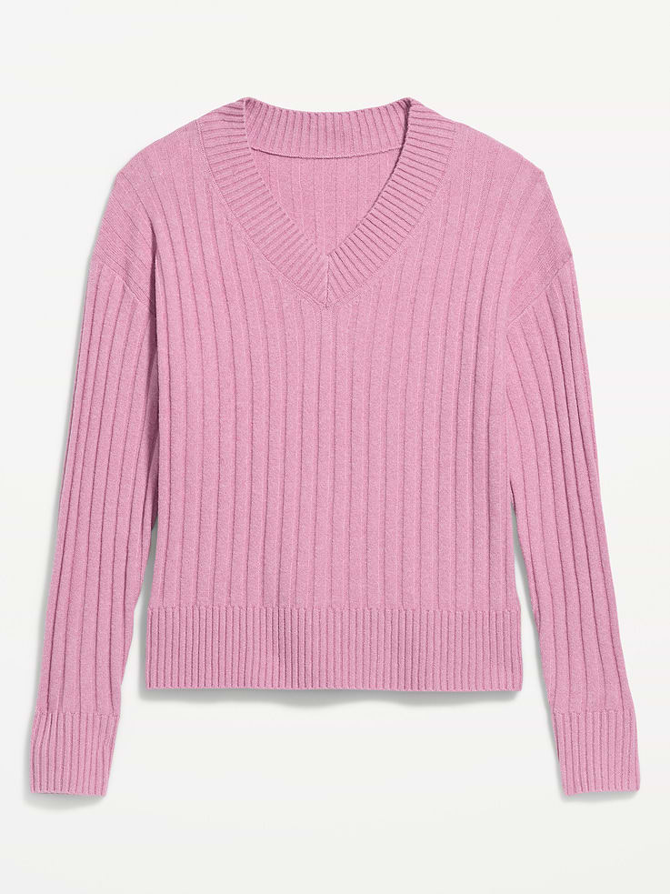 Image number 4 showing, SoSoft V-Neck Sweater