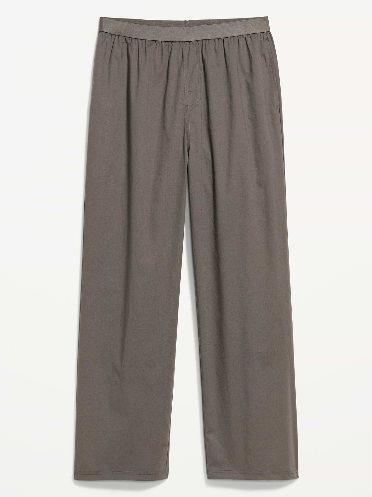 Image number 3 showing, Elastic-Waist Poplin Pajama Pant