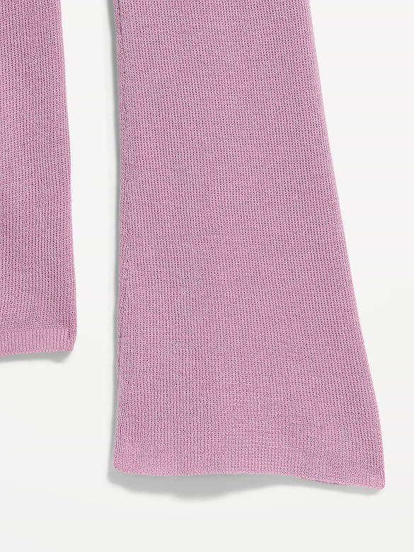 Bell-Sleeve Keyhole Top