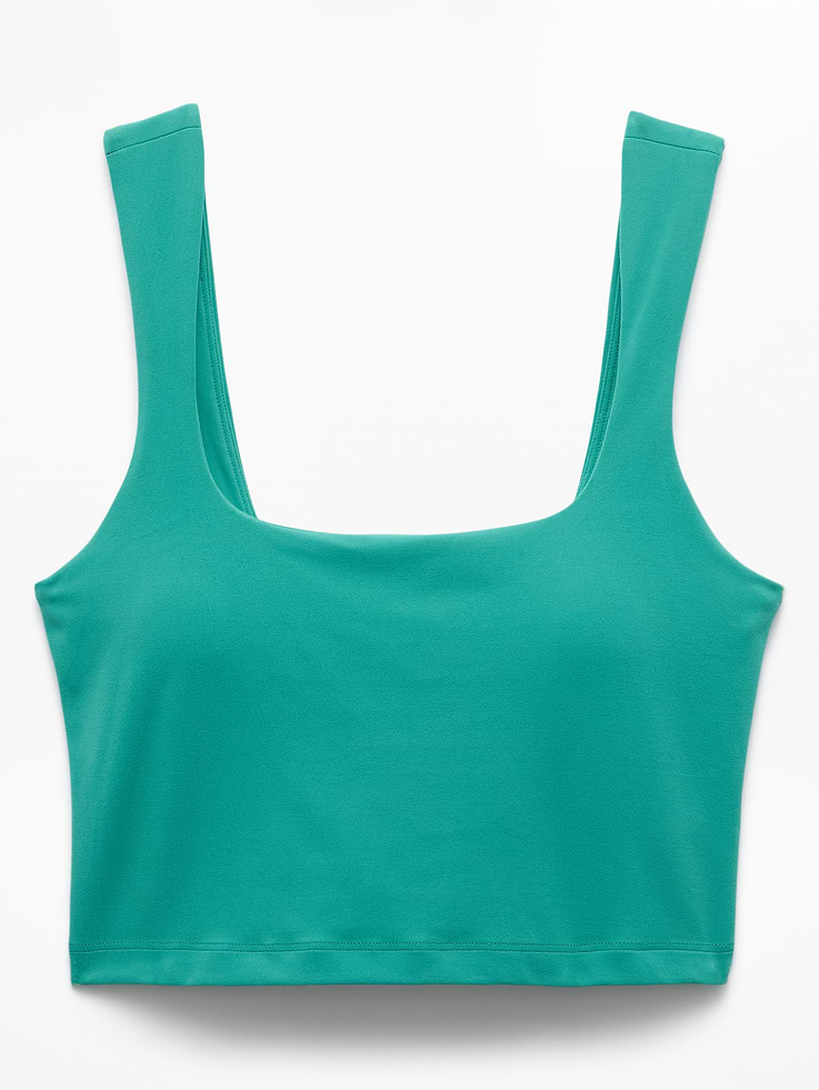 Image number 5 showing, Transcend Square Neck Crop Sports Bra A-C
