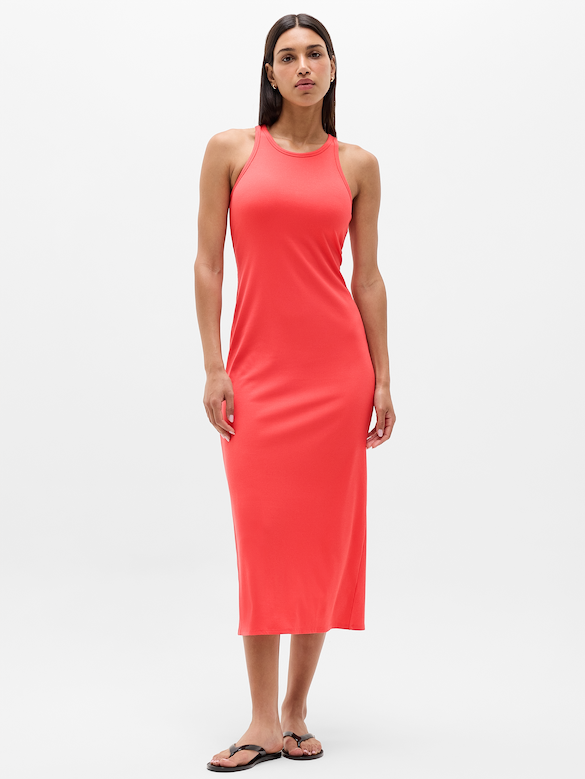 Signature Rib Maxi Dress