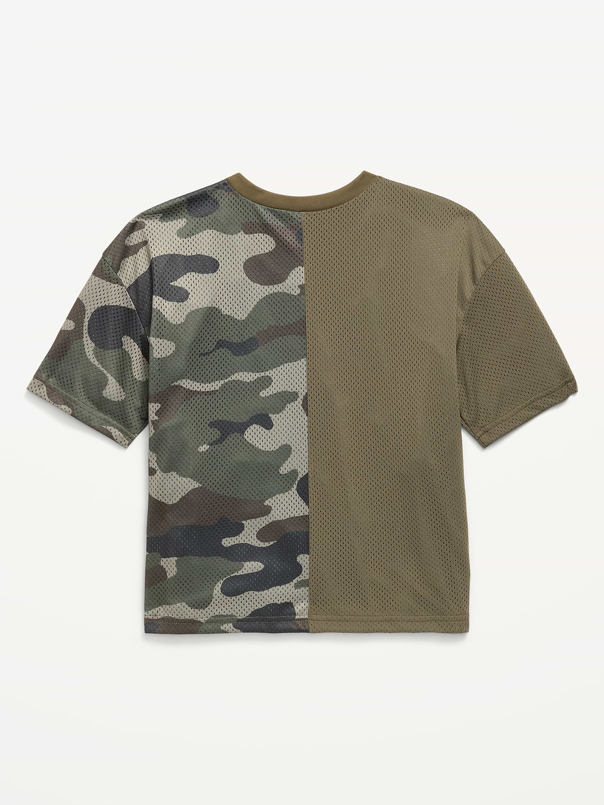 L'image numéro 2 présente T-shirt surdimensionné en maille à imprimé pour garçon