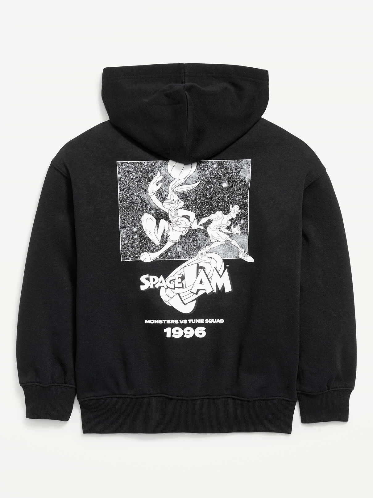 L'image numéro 2 présente Chandail à capuchon surdimensionné Space Jam™ unisexe pour enfant