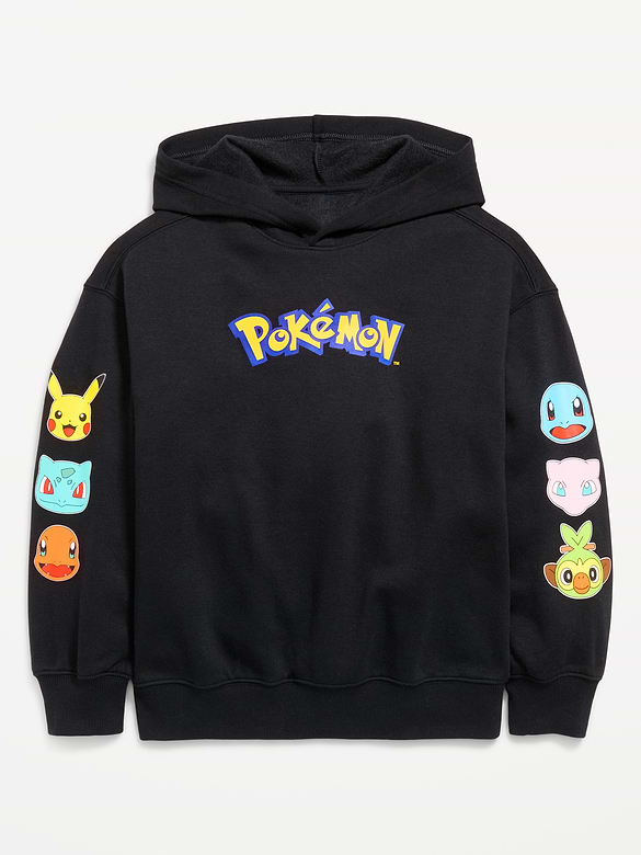 Pokémon™ Gender-Neutral Oversized Pullover Hoodie for Kids