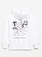 L'image numéro 2 présente Chandail à capuchon surdimensionné Space Jam™ unisexe pour enfant
