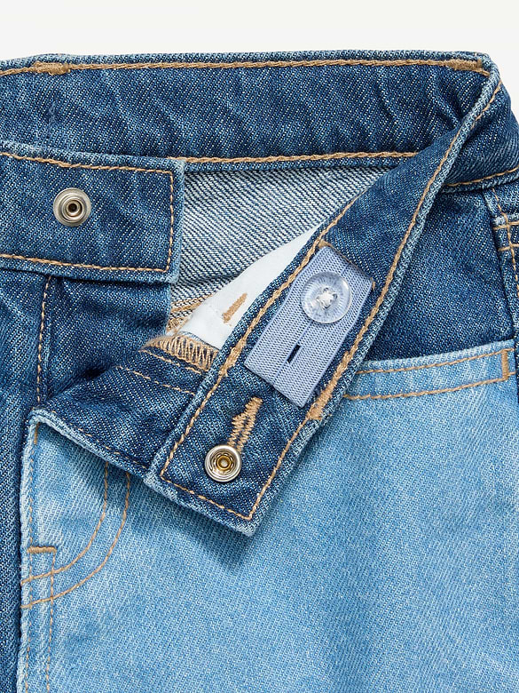 Baggy Patched Jeans for Toddler Boys
