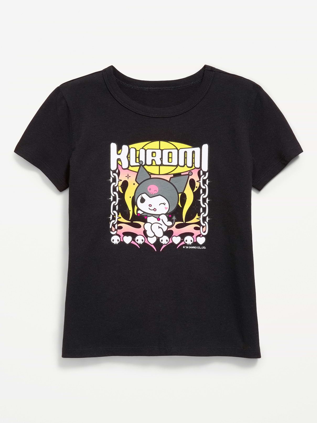 Image number 1 showing, Kuromi™ Graphic T-Shirt for Girls